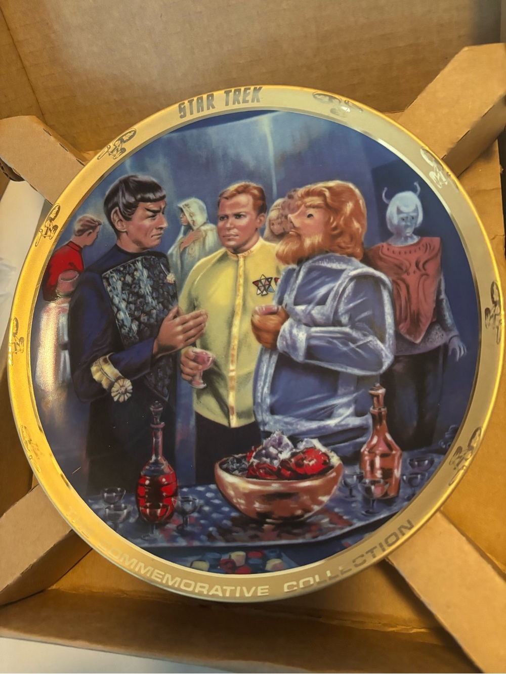 Ernst Star Trek 20th Anniversary Journey To Babel COA